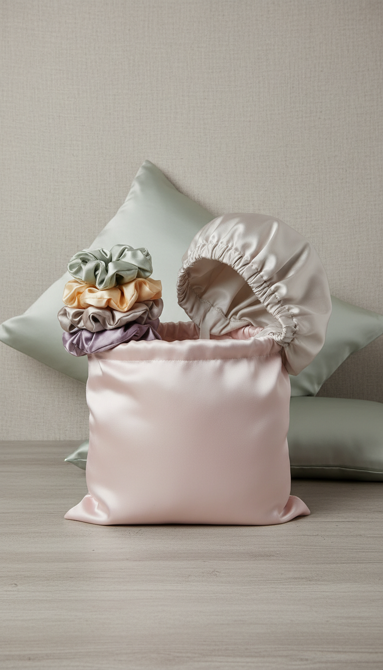 Bolsa de regalo satinada elegante